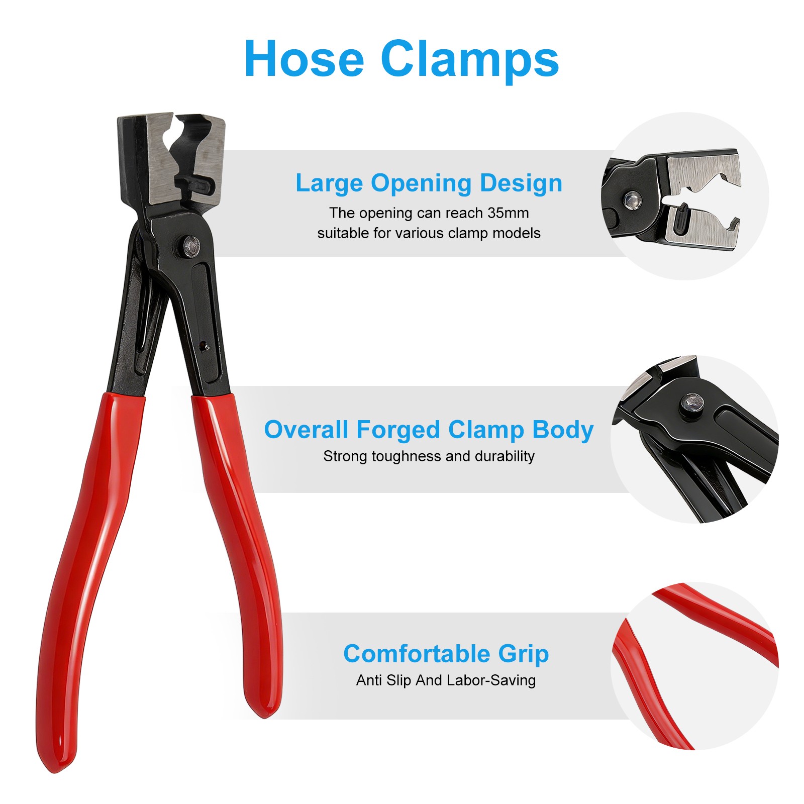Electrical Disconnect CV Boot Hose Clamp Pliers Connector Separator Removal Tool