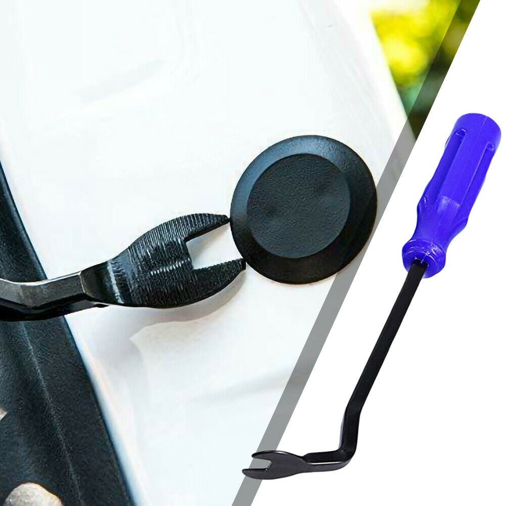 ABS Plastic Removal Tools Set Auto Blue Casement Trims Dashboard Emblems