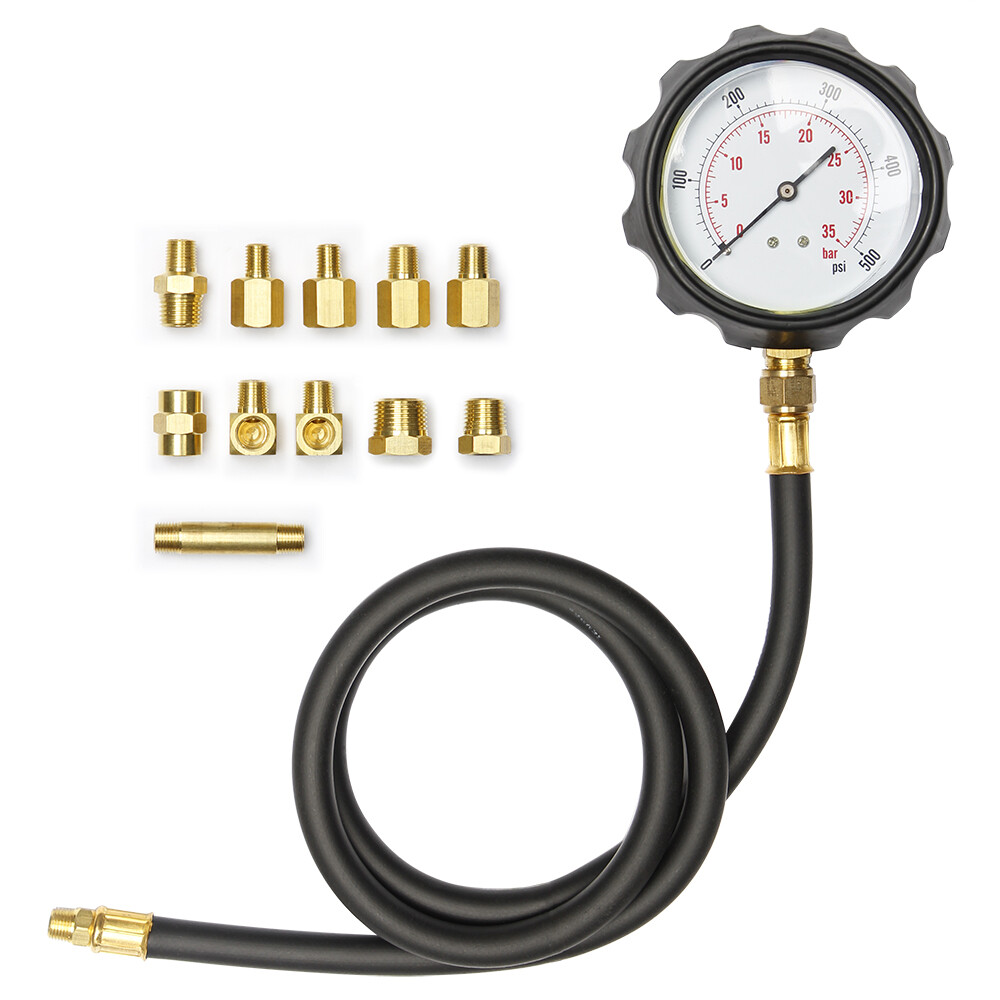 Transmission/Engine Oil Pressure Test Kit Gauge Diagnostic Tester Dectector Tool