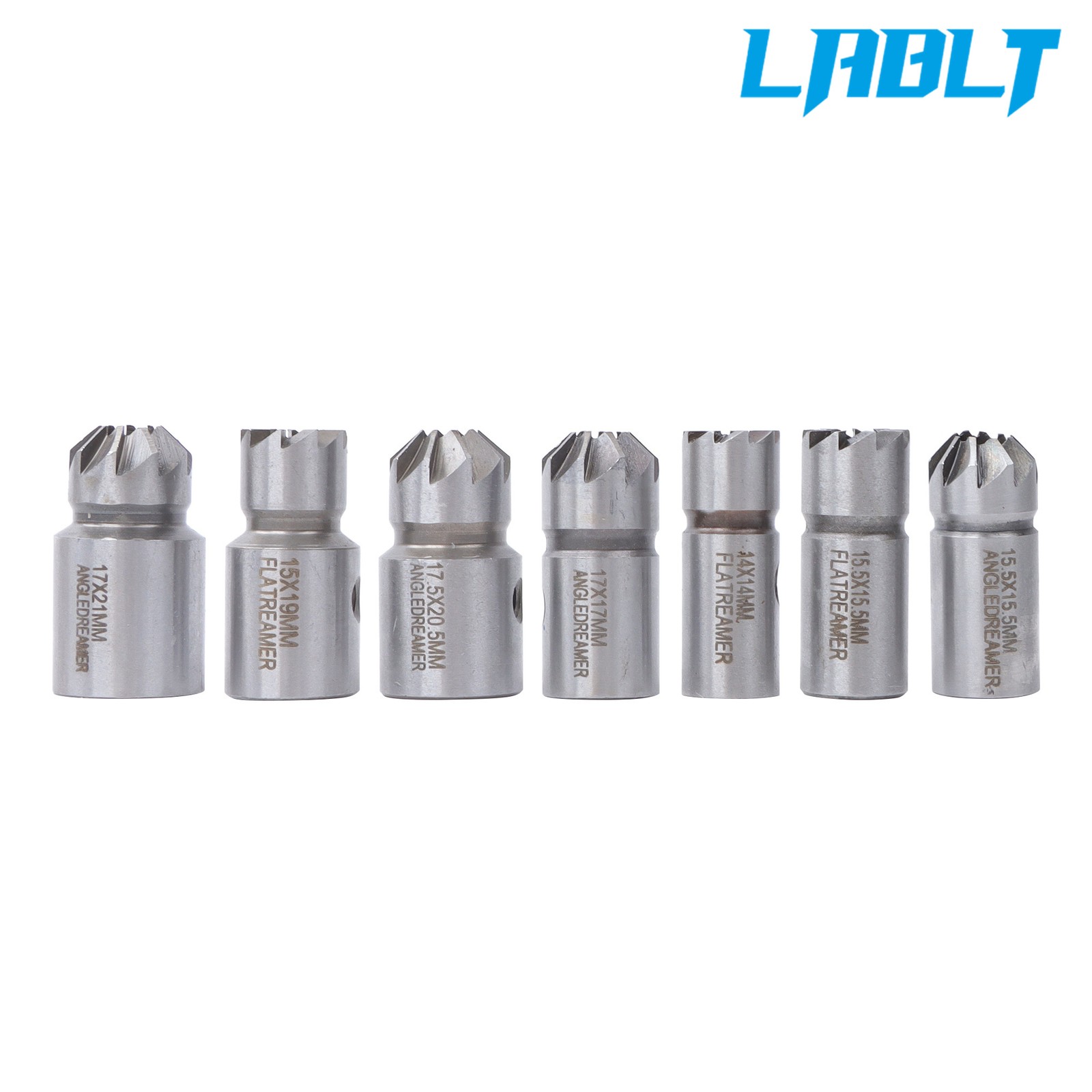 17PCS Fuel Injector Seat Cutter Set Diesel Injector Seat Cutter Cleaner Kit