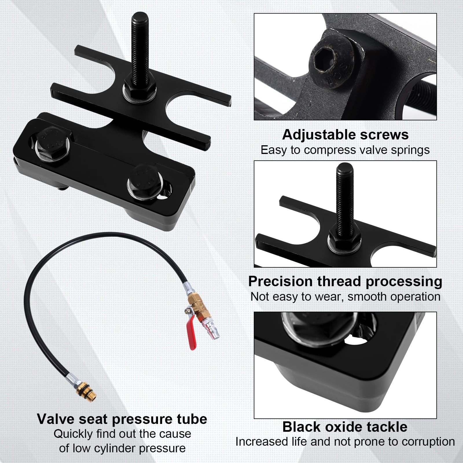 67605 Valve Spring Compressor & Air Valve Holding Hose Tool Engine Valve Spri…