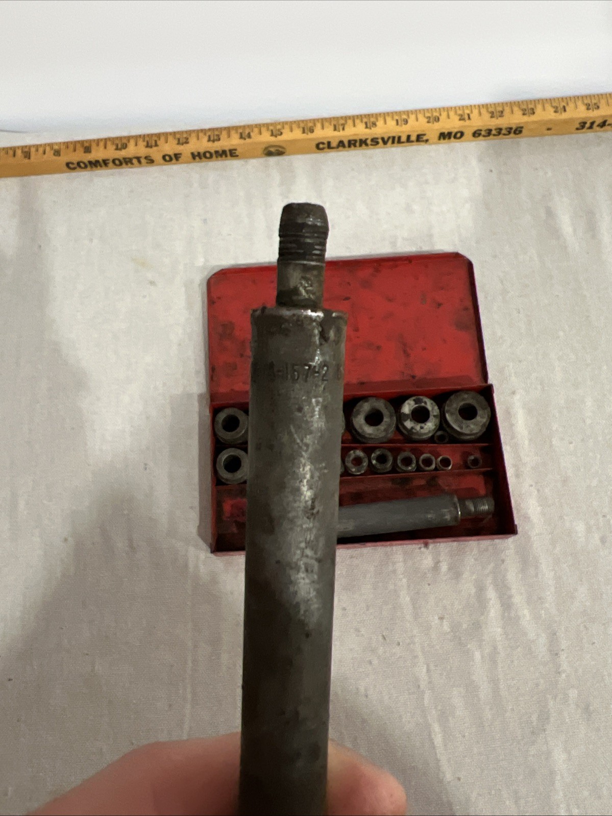 Vintage Snap-on Bushing Driver Set w/ Box (A-157-1-2)