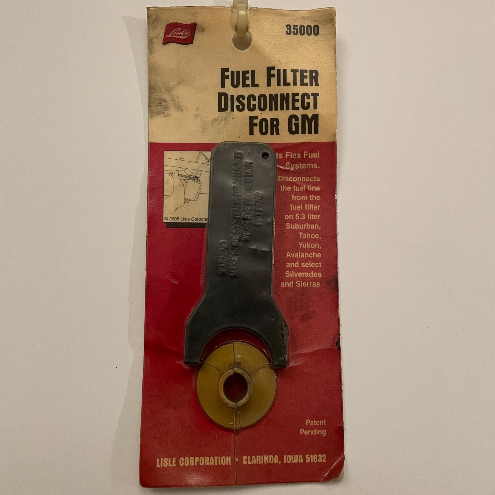 LISLE 35000 Fuel Filter Disconnect Tool for GM