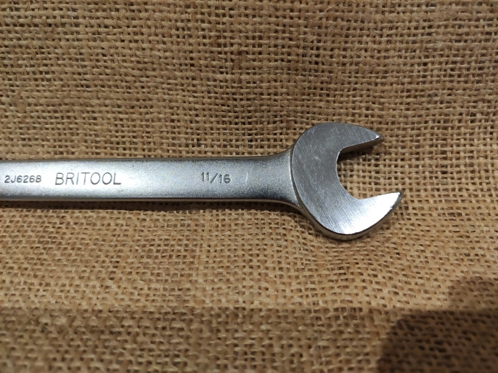 Britool 5/8″ x 11/16″ open spanner Austin Morris BMC Mini MG Harley Triumph tool