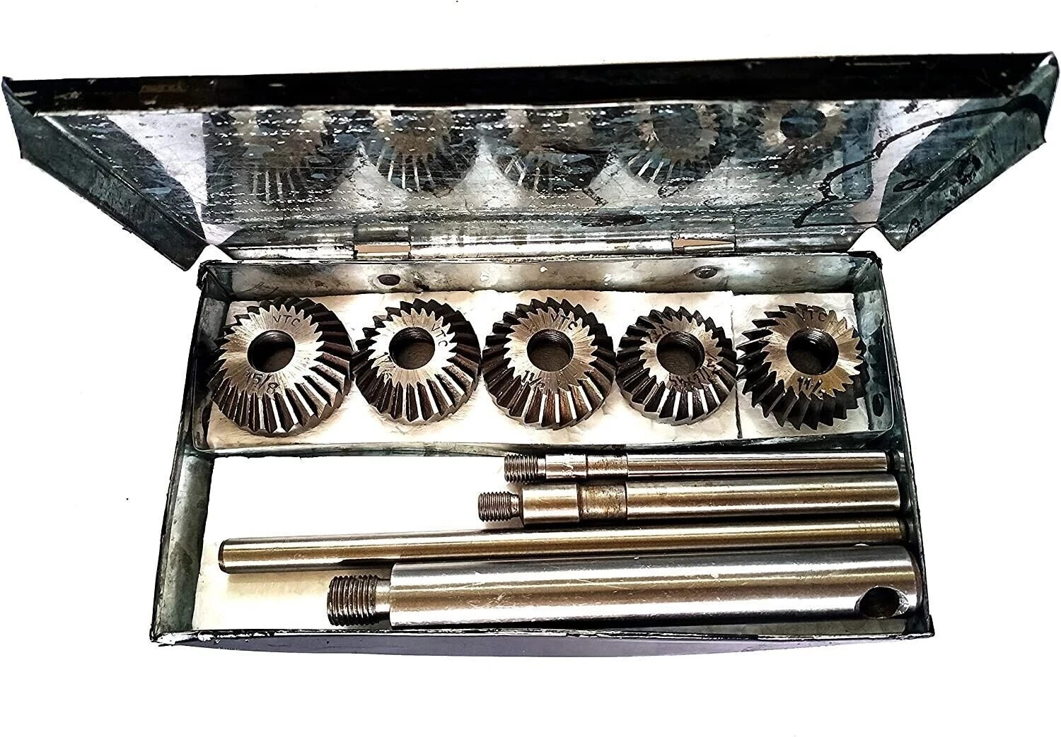5 Piece Valve Seat Face Cutter Set Of 5 Pcs Carbon Steel Kit Vintage Car Bike