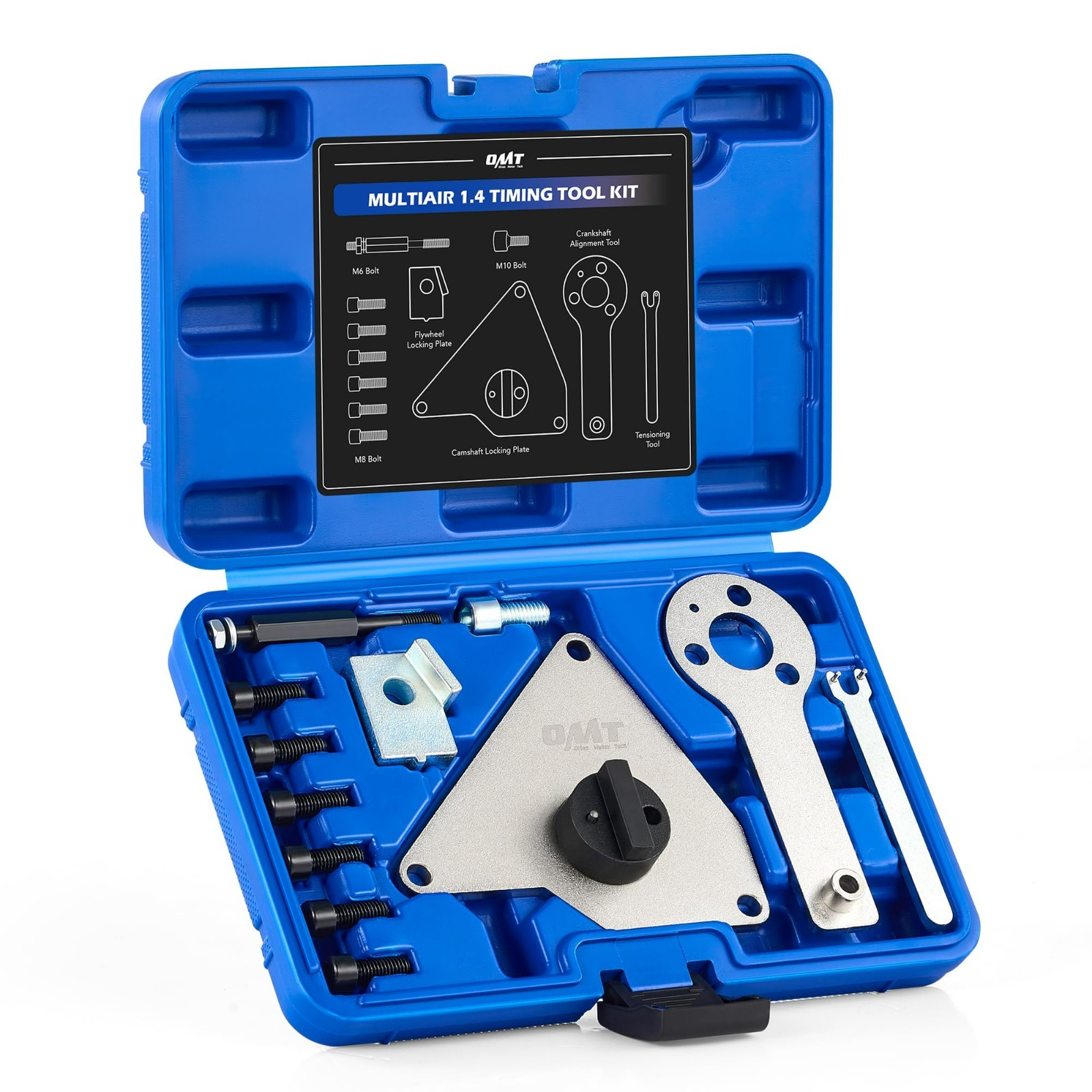 MultiAir 1.4 Timing Tool Kit – 12pc Engine Timing Belt Set for Fiat, Alfa Romeo,