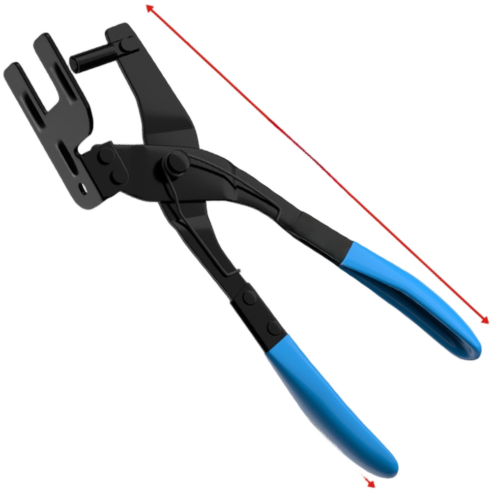 Heat Treated Steel Pliers For Exhaust Pipe Rubber Hanger Removal Automotive