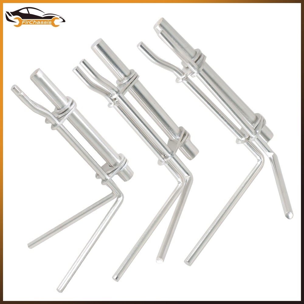 3Pcs S M L Hydraulic Cylinder Piston Rod Seal U-cup Installation Tool Kit Set