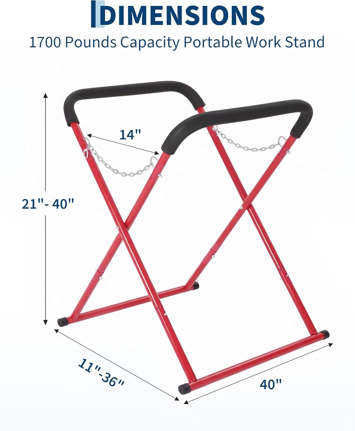 Workbench Folding Work Stand Automotive Fender Bumper Stand.500 LBS Work Table