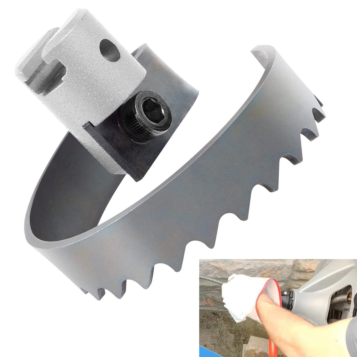 2″ 63025 T-209 Spiral Cutter for Ridgid K-50,K-400,K-3800 Drum/Sectional Machine