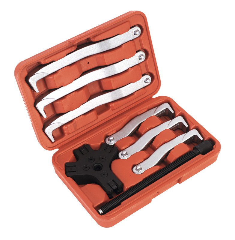 Sealey VS83 Fast Action Twin/Triple Leg Reversible Puller Set 8pc 150 & 220mm
