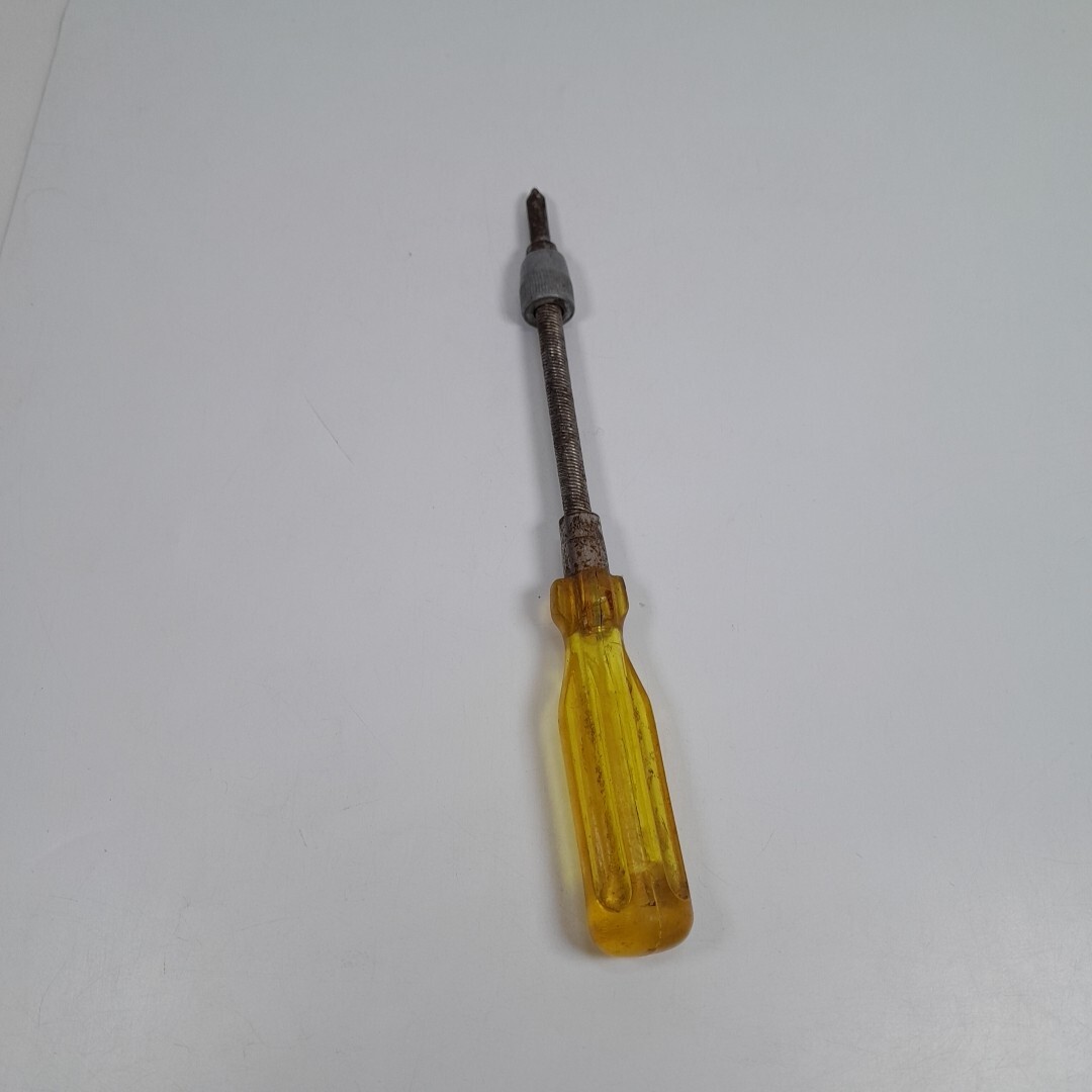 Vintage Flex Carb Adjustment Tool — 7.25″ Long w/ 2.25″ Flex Spring Shaft Japan