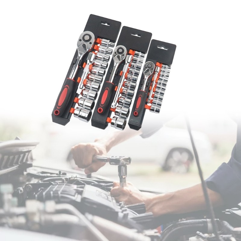 Auto Repair Tool Wrench Socket Set Hardware Car Repair Tools Kit