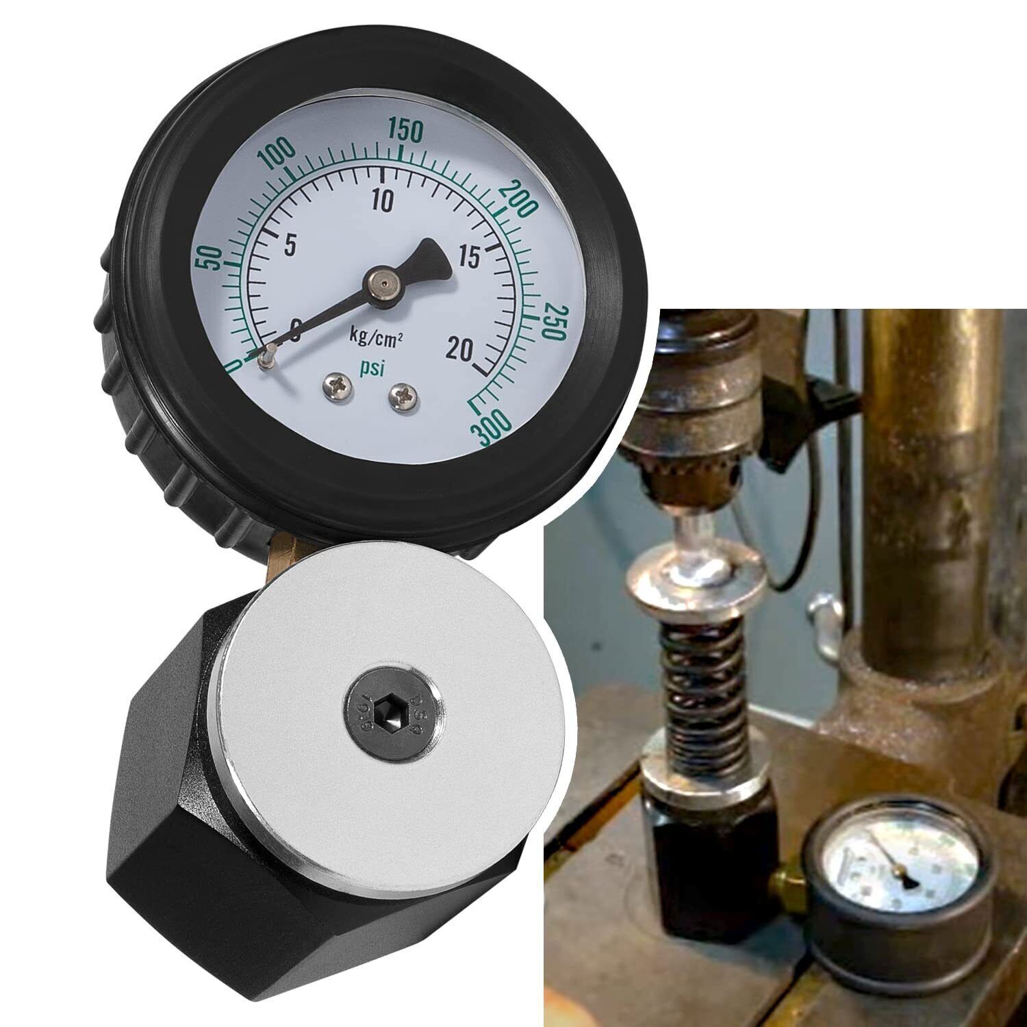 66835 Universal Spring Tester Gauge 0-300 PSI Mini Valve Spring Tester