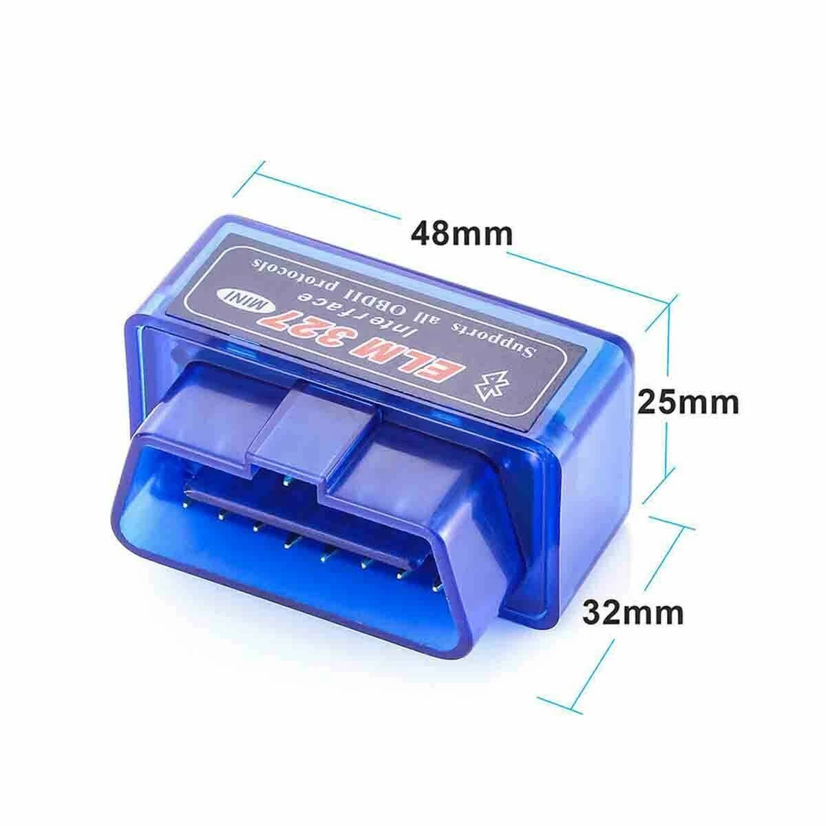 ELM327 OBD2 Code Reader Auto Diagnostic Tool OBDII Scanner for Android Bluetooth