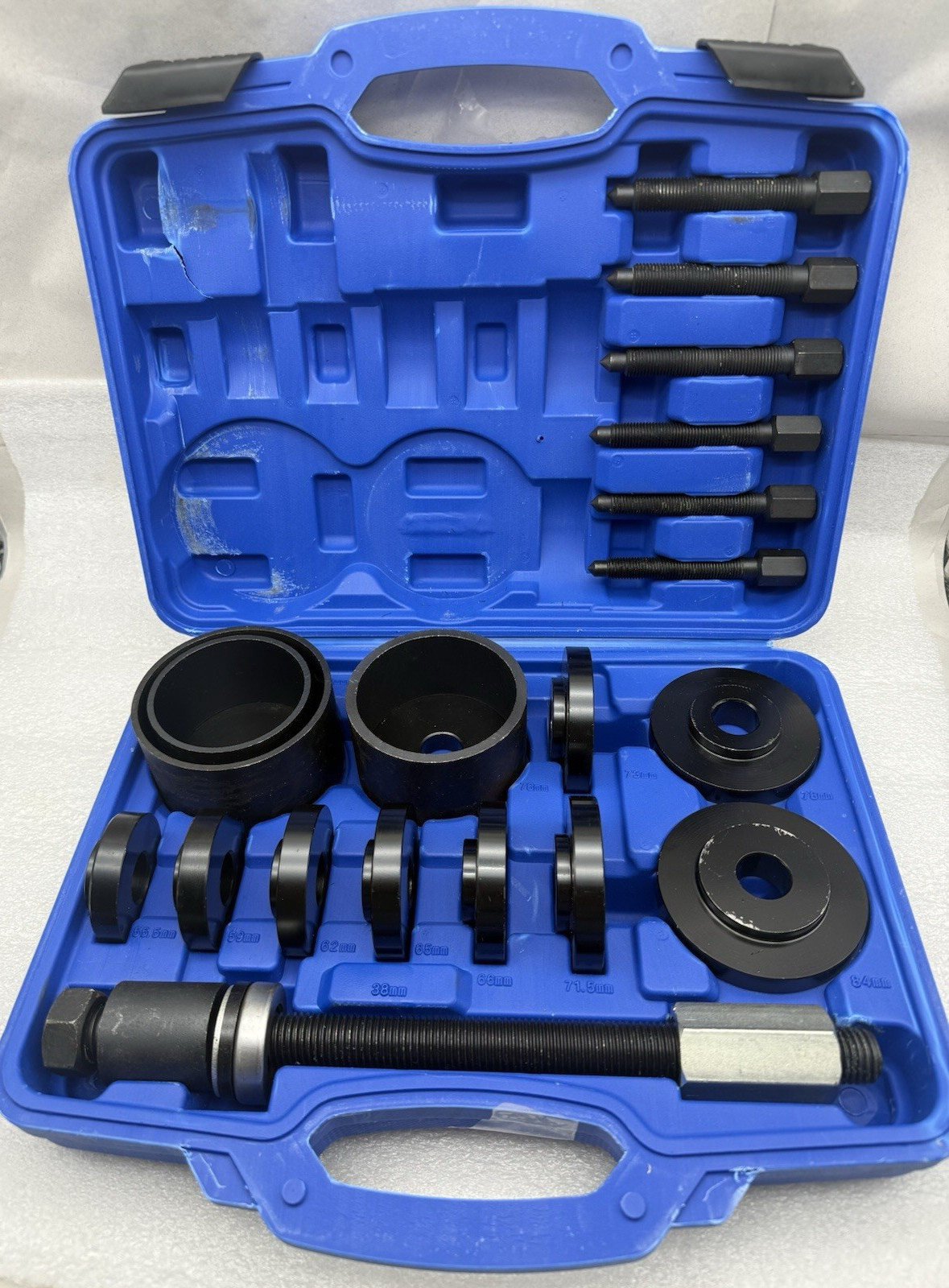 19pcs Front Wheel Drive Bearing Removal Installation Service Tool Kit *READ…
