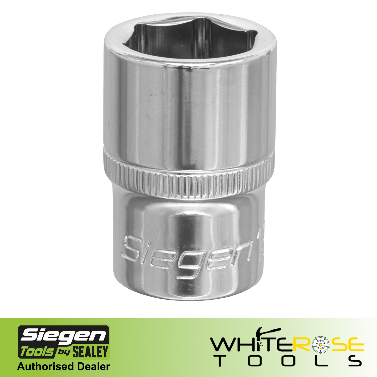 Siegen Socket 18mm 1/2″Sq Drive by Sealey WallDrive® Chrome Vanadium Steel
