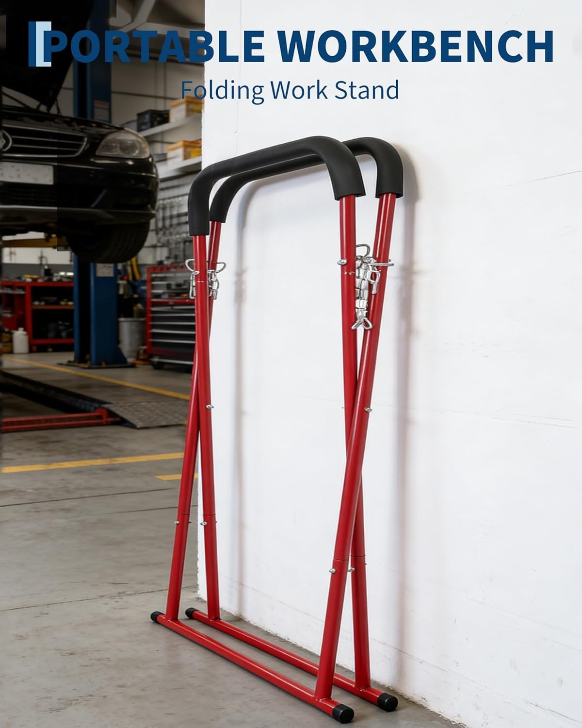 Workbench Folding Work Stand Automotive Fender Bumper Stand.500 LBS Work Table