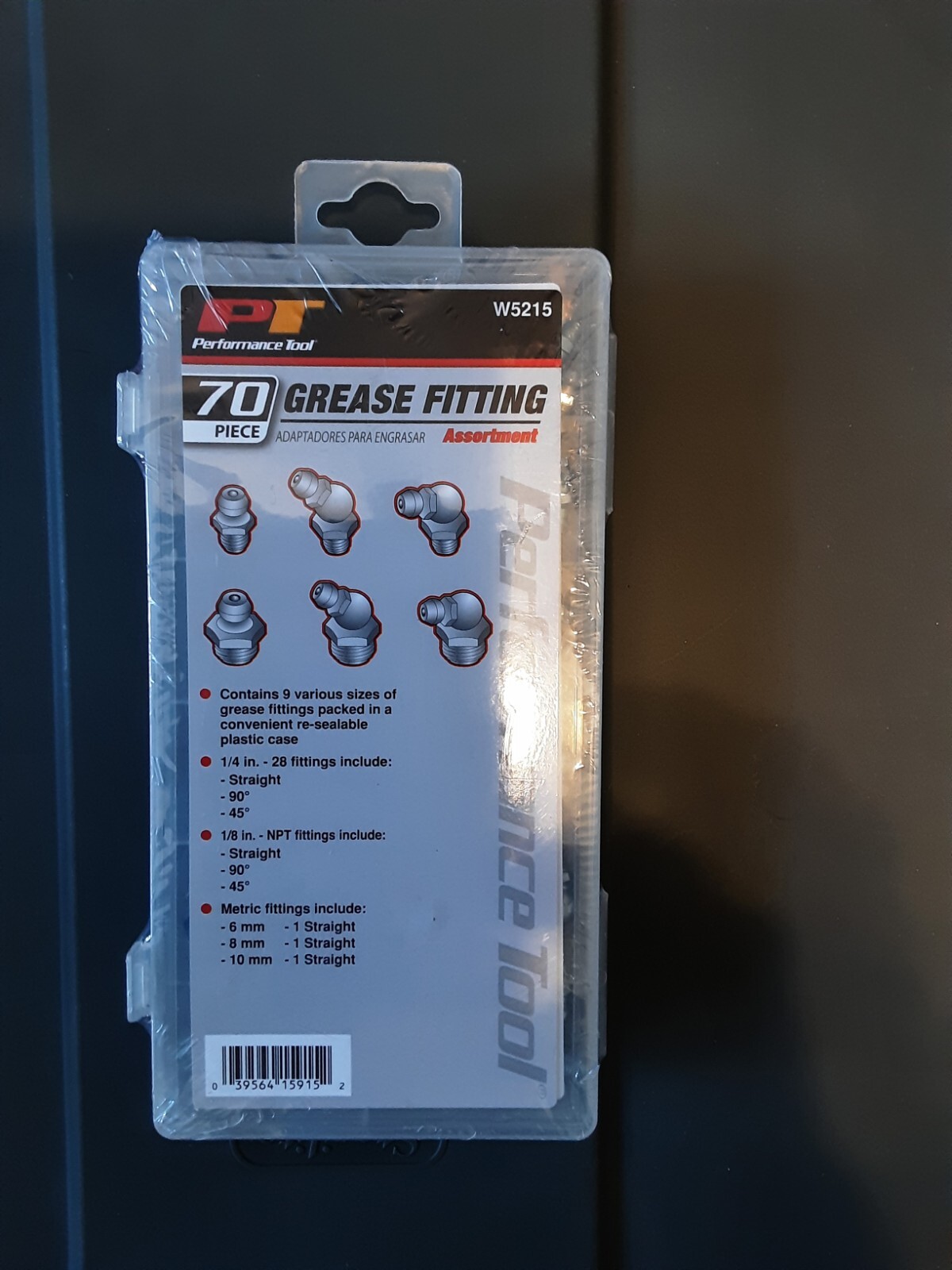 Performance Tool 70 Piece Assorted Grease Fittings W5215