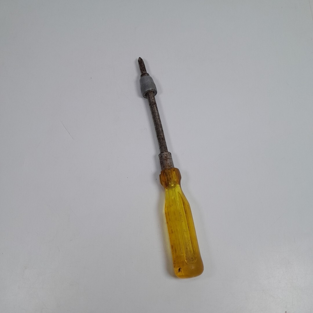 Vintage Flex Carb Adjustment Tool — 7.25″ Long w/ 2.25″ Flex Spring Shaft Japan