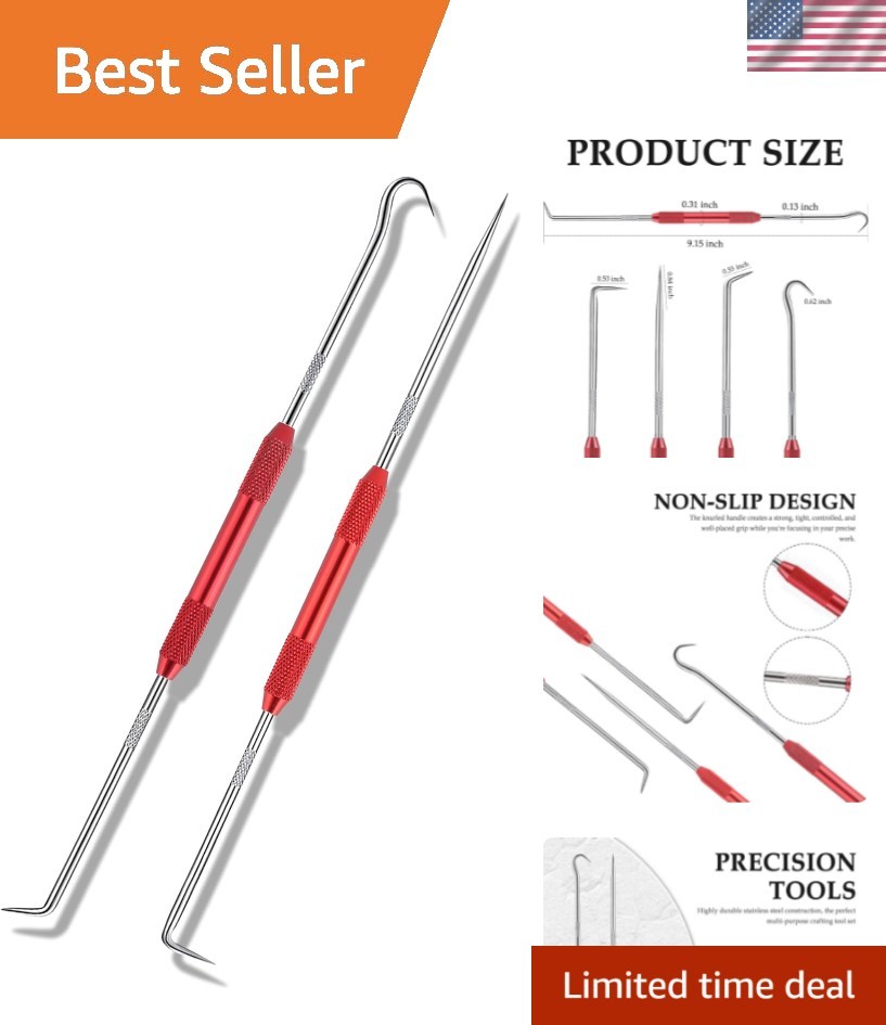 Double-End Car Maintenance Tool Set with Anti-Slip Handle and Versatile Hooks