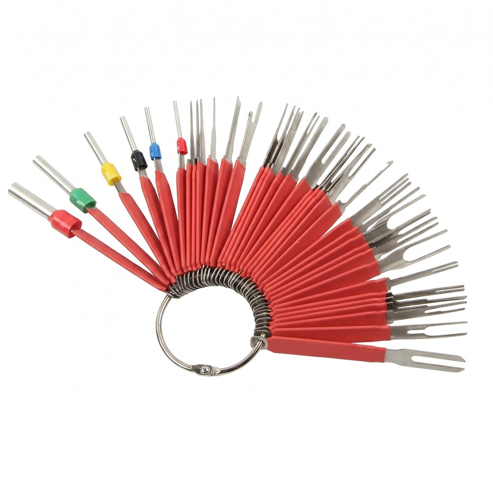 39PCS/Set Auto Terminal Pin Removal Tool Kit Wiring Harness Connector Depinning