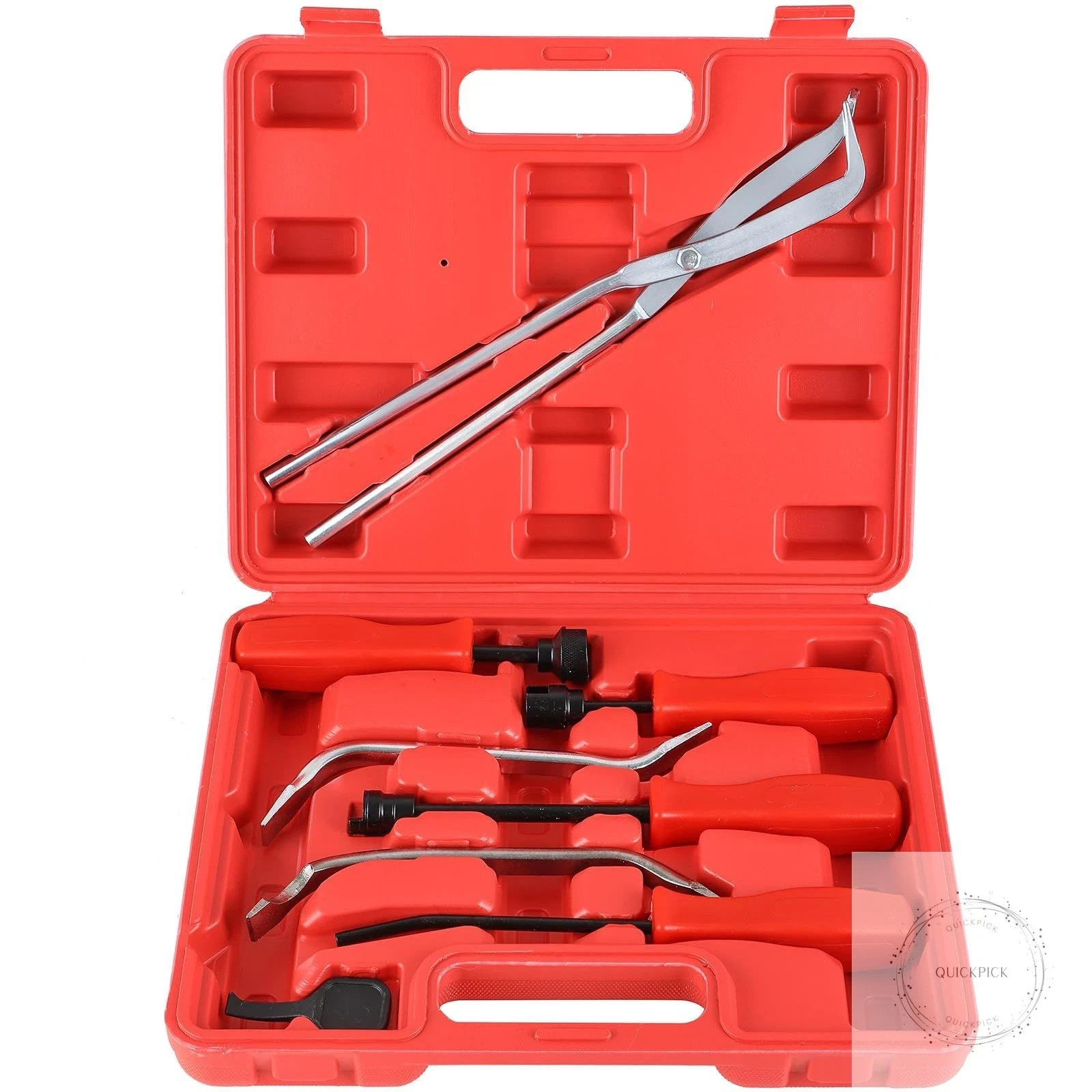 8PCS Drum Brake Tool Kit Brake Spoon Set with Drum Brake Spring Pliers, Brake Sp